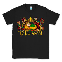 Black Baby Jesus Joy To The World Classic Tee - MaliasSmallBusiness