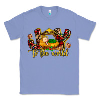 Colony Blue Baby Jesus Joy To The World Classic Tee - MaliasSmallBusiness