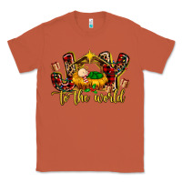 Copper Baby Jesus Joy To The World Classic Tee - MaliasSmallBusiness