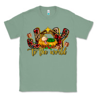 Sage Baby Jesus Joy To The World Classic Tee - MaliasSmallBusiness