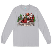 Moon Dust Merry Christmas Long Sleeve Tee - SublimationCraftShop