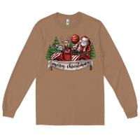 Toasted Coconut Merry Christmas Long Sleeve Tee - SublimationCraftShop