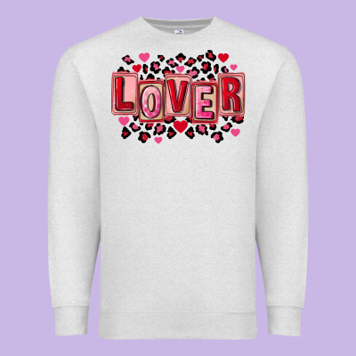 Valentine's Day Lover Premium Sweatshirt Designed By Fadigitalartstudio