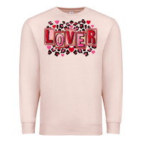 Pale Pink Valentine's Day lover Premium Sweatshirt - FaDigitalArtStudio