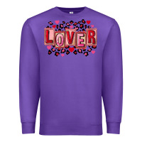 Purple Valentine's Day lover Premium Sweatshirt - FaDigitalArtStudio
