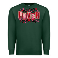 Sports Green Valentine's Day lover Premium Sweatshirt - FaDigitalArtStudio