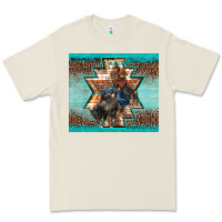 Bone western rodeo bullfighter Aztec leopard turquoise Premium Tee - BarkalooDesign