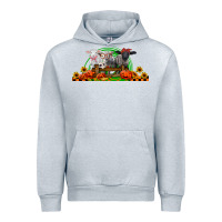 Heather Grey halloween baby sheeps Urban Hoodie - LillyAllenDesigns