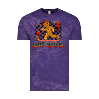 Cloud Purple gingerbread cant catch me Vintage Tee - MaliasSmallBusiness