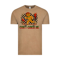 Vintage Coffee gingerbread cant catch me Vintage Tee - MaliasSmallBusiness