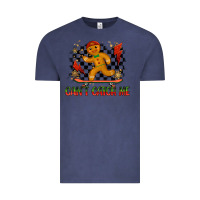 Vintage Denim gingerbread cant catch me Vintage Tee - MaliasSmallBusiness