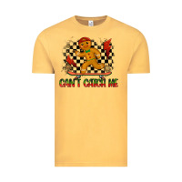 Vintage Mustard gingerbread cant catch me Vintage Tee - MaliasSmallBusiness