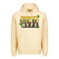 Pina Colada St. Patrick's Somebody's lucky ass wife Premium Hoodie - CowGirlArtShop