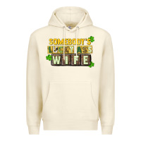 Sandshell St. Patrick's Somebody's lucky ass wife Premium Hoodie - CowGirlArtShop