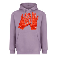 Lavender receiver gloves fa element 1 Heavyweight Hoodie - FaDigitalArtStudio