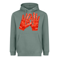 Sage receiver gloves fa element 1 Heavyweight Hoodie - FaDigitalArtStudio