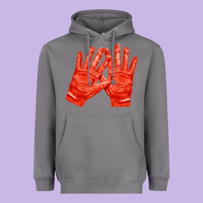 Receiver Gloves Fa Element 1 Heavyweight Hoodie Designed By Fadigitalartstudio