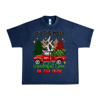 Navy its the most wonderful time of the year Urban Heavy Tee - MaliasSmallBusiness