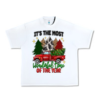 White its the most wonderful time of the year Urban Heavy Tee - MaliasSmallBusiness