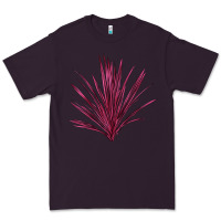Plum Pink Cordyline Premium Tee - LillyAllenDesigns