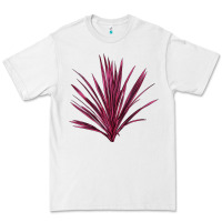 White Pink Cordyline Premium Tee - LillyAllenDesigns