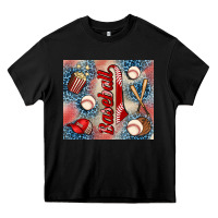 Black baseball Heavy Core Tee - AdoDesignShop
