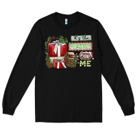 Black It's The Present For Me Long Sleeve Tee - SublimationCraftShop