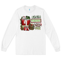 White It's The Present For Me Long Sleeve Tee - SublimationCraftShop