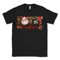 Black Howdy Christmas Santa Classic Tee - NancyCooperArtShop