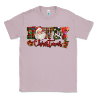Lilac Howdy Christmas Santa Classic Tee - NancyCooperArtShop