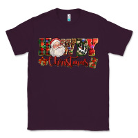 Plum Howdy Christmas Santa Classic Tee - NancyCooperArtShop