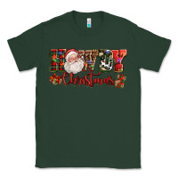 Sports Green Howdy Christmas Santa Classic Tee - NancyCooperArtShop