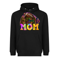 Black football mom Heavyweight Hoodie - OliviaCreatesArt