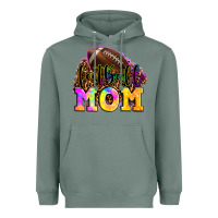 Sage football mom Heavyweight Hoodie - OliviaCreatesArt