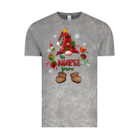 Cloud Rock the nurse gnome christmas Vintage Tee - MaliasSmallBusiness
