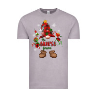 Vintage Zinc the nurse gnome christmas Vintage Tee - MaliasSmallBusiness