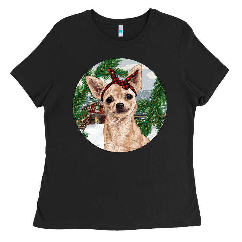 Chihuahua And Farm Ladies Tee by RanaPortraitStore | Teevron