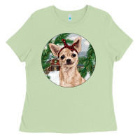 Matcha Chihuahua And Farm Ladies Tee - RanaPortraitStore