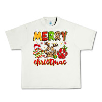 Pistachio merry christmas paws Urban Heavy Tee - MaliasSmallBusiness