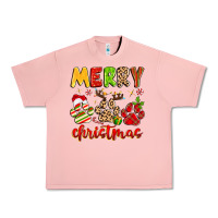 Salmon merry christmas paws Urban Heavy Tee - MaliasSmallBusiness