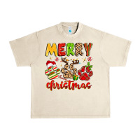 Sandshell merry christmas paws Urban Heavy Tee - MaliasSmallBusiness