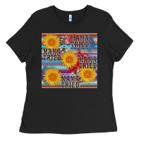 Black mama tried seamless Ladies Tee - AdoDesignShop