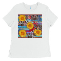 White mama tried seamless Ladies Tee - AdoDesignShop