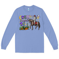 Colony Blue cosmic cowgirl Long Sleeve Tee - SublimationCraftShop