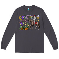 Smoke cosmic cowgirl Long Sleeve Tee - SublimationCraftShop