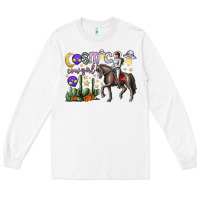 White cosmic cowgirl Long Sleeve Tee - SublimationCraftShop