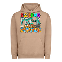 Pigment Burro So Long Pre K Hello Summer Urban Hoodie - CowhideDigitalArt