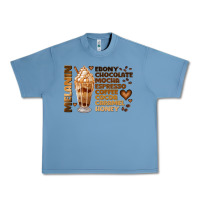 Pebble Blue melanin coffee Urban Heavy Tee - JahusDesignShop