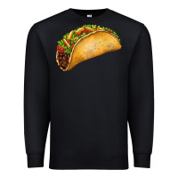 Black Taco Premium Sweatshirt - FaDigitalArtStudio