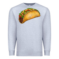 Heather Grey Taco Premium Sweatshirt - FaDigitalArtStudio